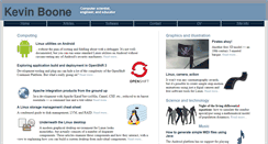 Desktop Screenshot of kevinboone.net